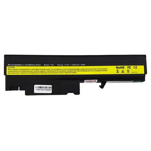 باتری لپ تاپ لنوو LENOVO ThinkPad T40-R50-6Cell Lenovo Thinkpad T40 6Cell Battery - 4