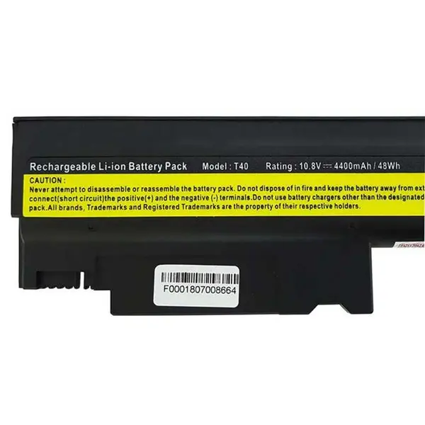باتری لپ تاپ لنوو LENOVO ThinkPad T40-R50-6Cell Lenovo Thinkpad T40 6Cell Battery - 2
