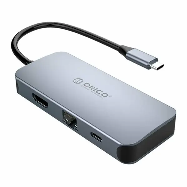 هاب آداپتور تایپ سی اوریکو ORICO MC-U602P 6in1 Multifunctional Docking Station
