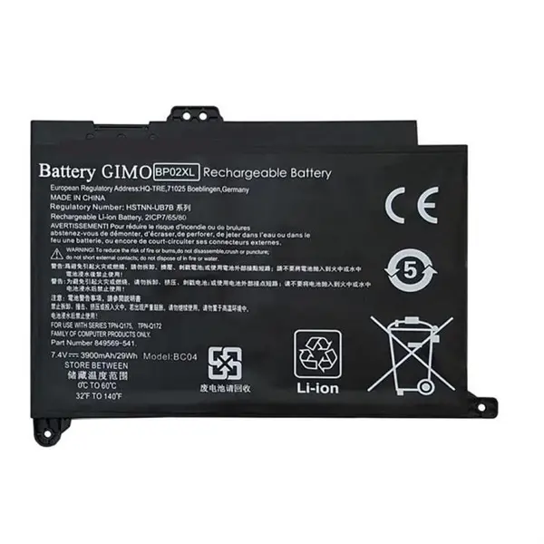 باتری لپ تاپ اچ پی Pavilion 15-AU_BP02XL Pavilion 15-AU_BP02XL Laptop Battery - 3