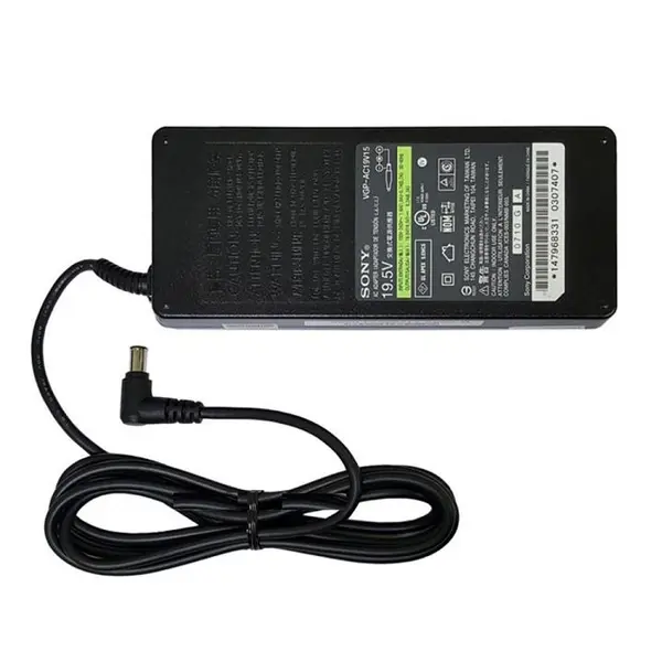 آداپتور لپ تاپ سونی مدل ۱۹.۵V ۶.۲A شارژر سونی SONY 19.5V 6.2A ORGINAL
