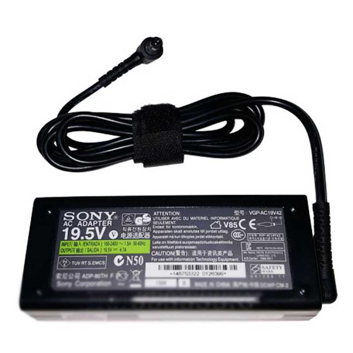 Sony Laptop Adapter19.5V 4.7A شارژر لپ تاپ سونی SONY 19.5V 4.7A Laptop Adapter