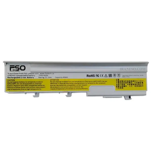 باتری لپ تاپ لنوو ThinkPad N200-6Cell ThinkPad N200 Laptop Battery - 3