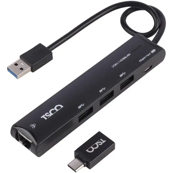 هاب TSCO THU-1165 LAN / USB3.1 to USB3.0 4Port