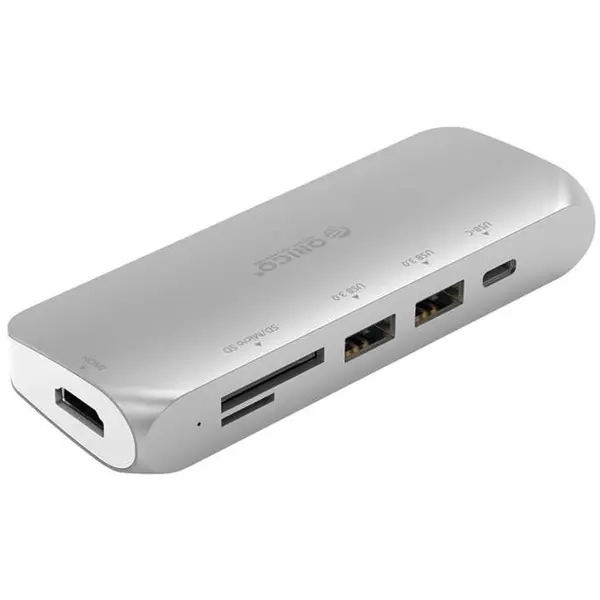هاب Type-C به HDMI/USB اوریکو مدل CLH-W1 ORICO CLH-W1 Type-C to HDMI USB Adapter Hub - 5