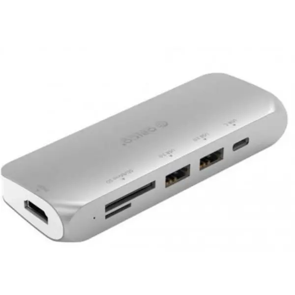 هاب Type-C به HDMI/USB اوریکو مدل CLH-W1 ORICO CLH-W1 Type-C to HDMI USB Adapter Hub - 2