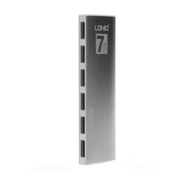 هاب USB 2.0 هفت پورت الدینیو مدل DL-H7 LDNIO DL-H7 USB 2.0 7Ports Hub