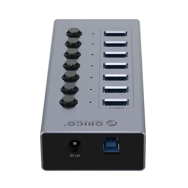 هاب USB3.0 فلزی 7 پورت ORICO BT2U3-7AB
