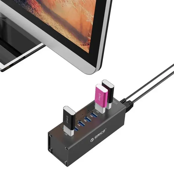 هاب USB 3.0 هفت پورت اوریکو مدل A3H7 Orico A3H7 7-Port USB 3.0 Hub - 5