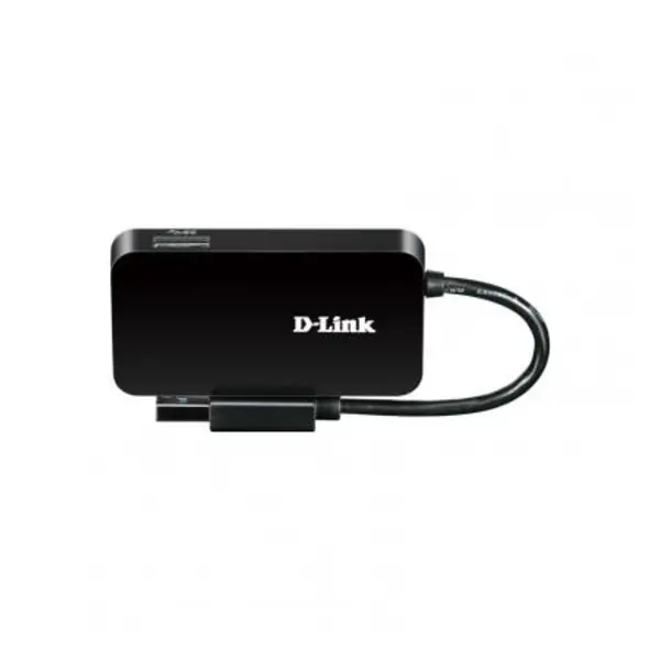 هاب USB3.0 چهار پورت دی-لینک مدل DUB-1341 D-Link DUB-1341 4-Port USB 3.0 Hub - 4
