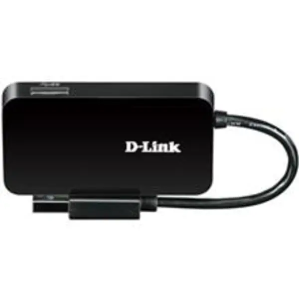 هاب USB3.0 چهار پورت دی-لینک مدل DUB-1341 D-Link DUB-1341 4-Port USB 3.0 Hub - 5