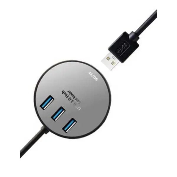 هاب چهار پورت USB 3.0 وریتی مدل H404 Verity H404 USB3.0 HUB