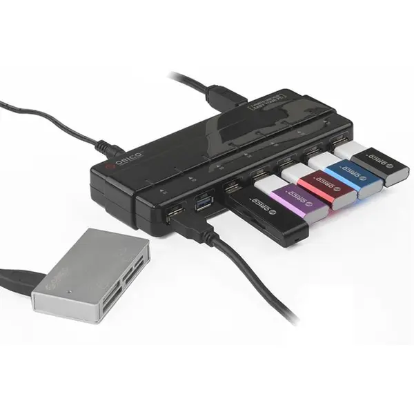 هاب USB 3.0 هفت پورت اوریکو مدل H7928-U3 Orico H7928-U3 7-Port USB 3.0 Hub - 5