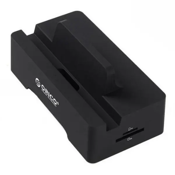 هاب USB3.0 شش پورت به همراه داک اوریکو مدل HSC3-TS Orico H10D6-U3 6 Port USB 3.0 Hub with Dock - 2
