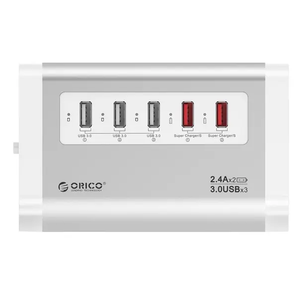 هاب USB 3.0 پنج پورت اوریکو مدل UH3C2 Orico UH3C2 5-Port USB 3.0 Hub - 4