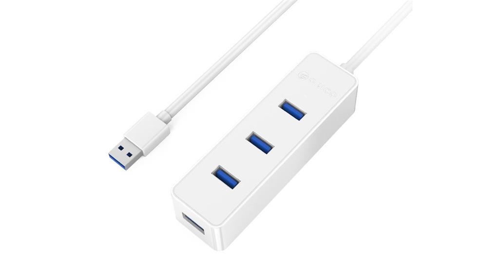 هاب USB 3.0 چهار پورت اوریکو مدل W5PH4-U3-V1 Orico W5PH4-U3-V1 4 Ports USB 3.0 Hub