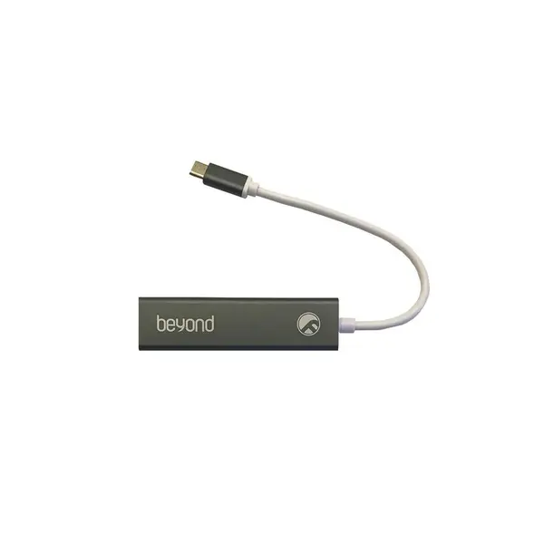 هاب سه پورت USB-C بیاند مدل BA-490 Beyond BA-490 3 Ports USB-C Hub