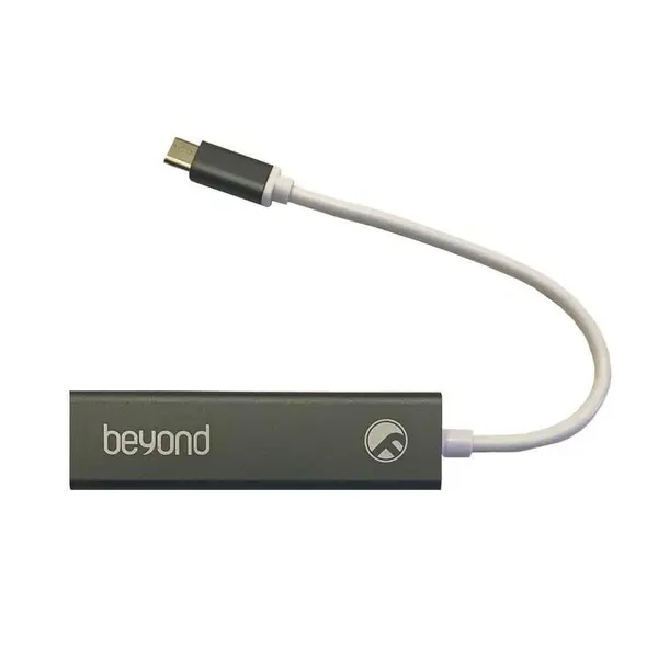 هاب سه پورت USB-C بیاند مدل BA-490 Beyond BA-490 3 Ports USB-C Hub