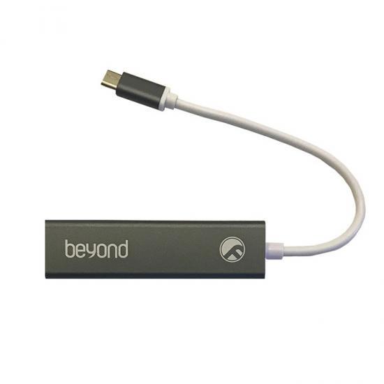 هاب سه پورت USB-C بیاند مدل BA-490 Beyond BA-490 3 Ports USB-C Hub