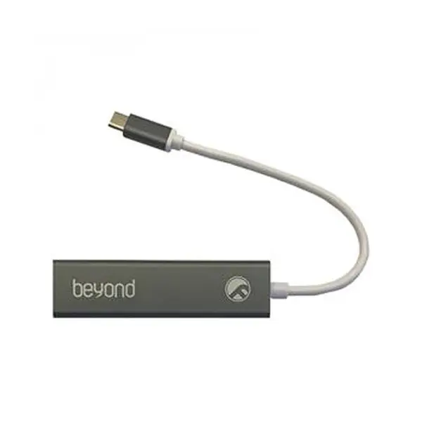 هاب سه پورت USB-C بیاند مدل BA-490 Beyond BA-490 3 Ports USB-C Hub
