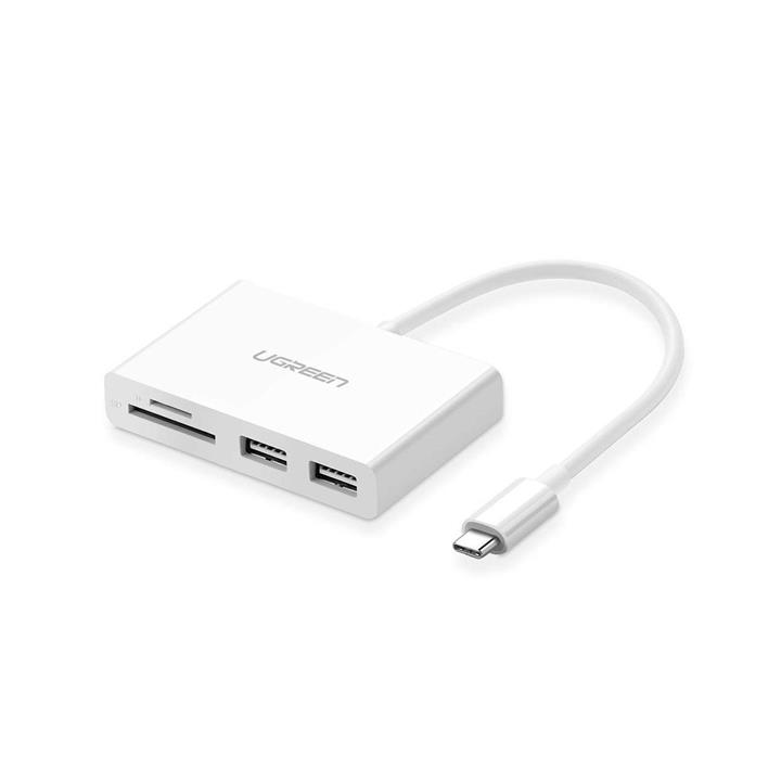 هاب دو پورت USB-C یوگرین مدل US209-30739 -