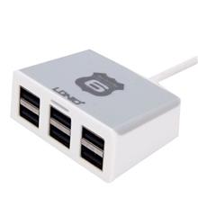 هاب USB شش پورت الدینیو مدل DL-H6 LDINO DL-H6 6Port USB Hub