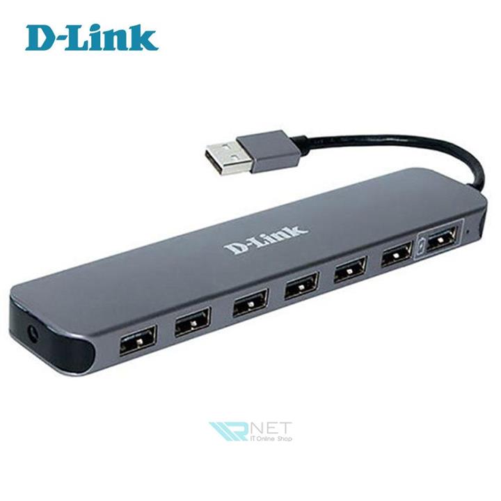 هاب هفت پورت USB دی لینک مدل DUB-H7 D-Link DUB-H7 7-Port USB Hub
