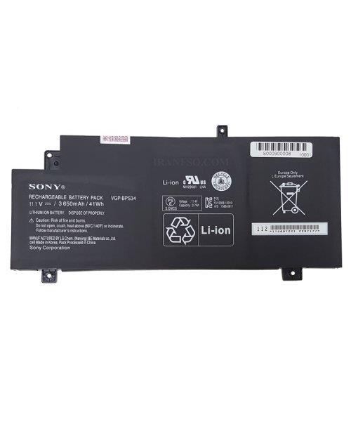 باتری لپ تاپ سونی مدل VGP-BPS34 SONY Vaio VGP-BPS34 6Cell Battery