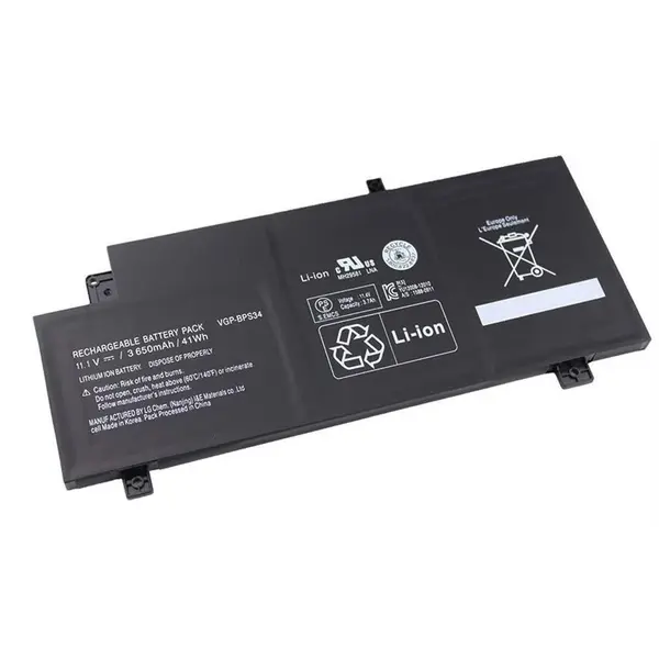 باتری لپ تاپ سونی مدل VGP-BPS34 SONY Vaio VGP-BPS34 6Cell Battery