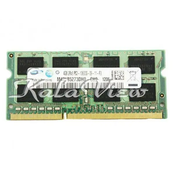 رم لپ تاپ 1333مگاهرتز DDR3 تک کاناله سامسونگ CL11 مدل M471B5273DH0 ظرفیت 4 گیگابایت - - 2
