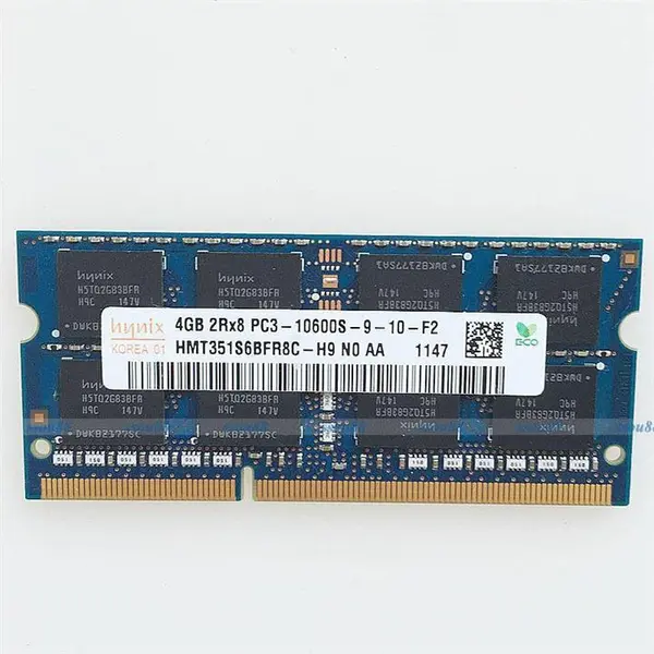 رم لپ تاپ اس کی هاینیکس مدل 1333 DDR3 PC3 10600S MHz ظرفیت 4 گیگابایت SKhynix DDR3 PC3 10600s MHz 1333 RAM 4GB