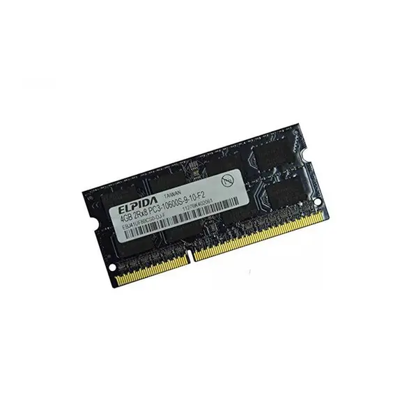 رم لپ تاپ الپیدا مدل 1600 DDR3L PC3L 12800S MHz ظرفیت 4 گیگابایت ELPIDA DDR3L PC3L 12800s MHz 1600 RAM 4GB