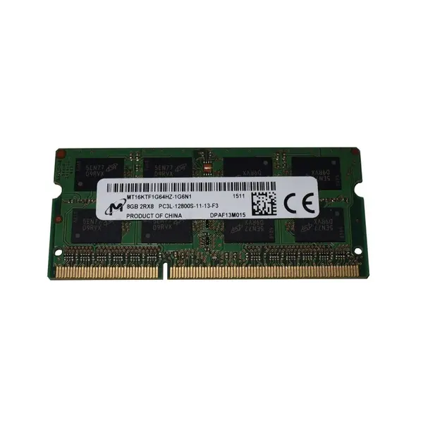 رم لپ تاپ میکرون مدل 1600 DDR3L PC3L 12800S MHz ظرفیت 8 گیگابایت Micron DDR3L PC3L 12800s MHz 1600 RAM 8GB