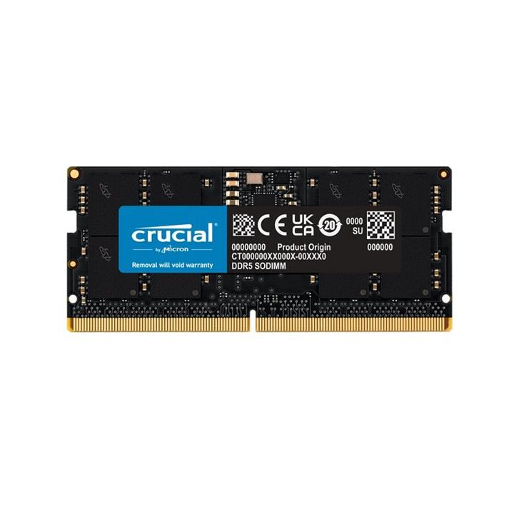 رم لپ تاپ کروشیال ظرفیت 16 گیگابایت Crucial 16GB DDR5 4800mhz CT16G48C40S5 Laptop Ram