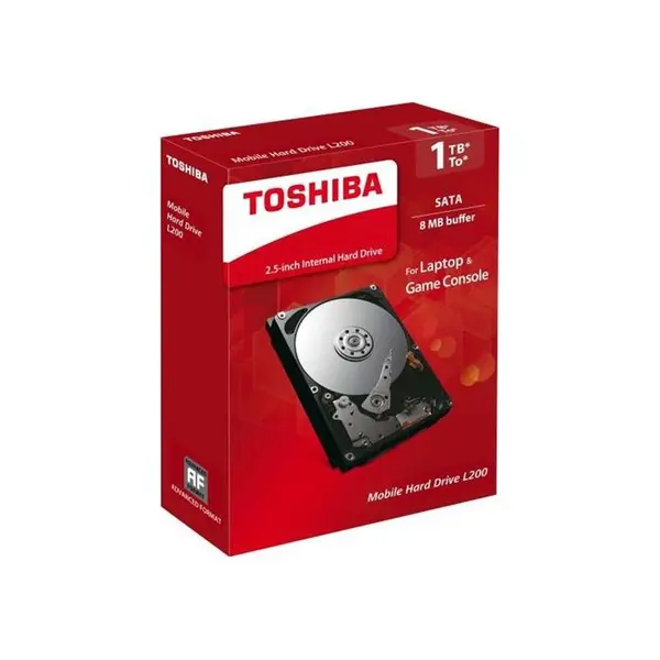 هارد دیسک لپ تاپ توشیبا سری ال 200 با ظرفیت 1 ترابایت TOSHIBA HDWJ110 L200 1TB NoteBook Hard Drive