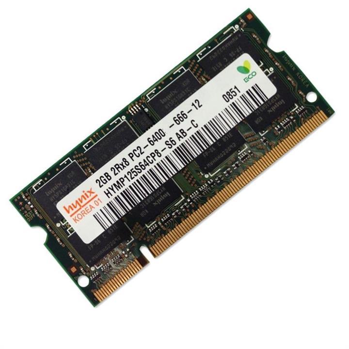 رم لپ تاپ هاینیکس 2 گیگابایت با فرکانس 800 مگاهرتز Hynix PC2-6400 2GB 800MHz Laptop Memory