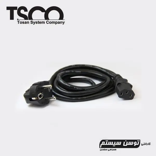 کابل برق تسکو 2 متری TSCO Power Cable 2M - 2