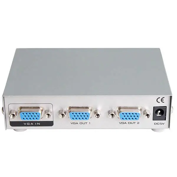هاب سوئیچ 2 پورت VGA وی-نت V-net VGA Hub 2 Port Sharing Switch - 4