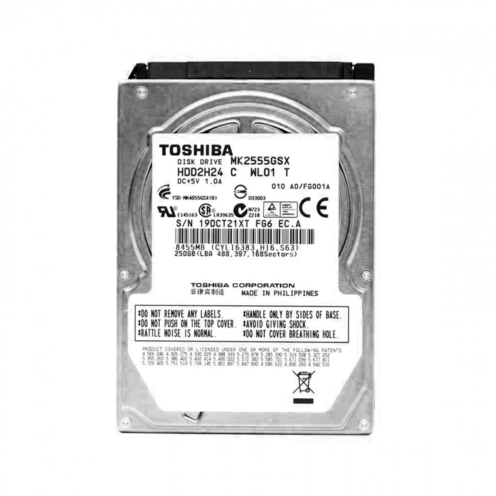 هارد دیسک لپ تاپی اینترنال 320GB توشیبا Toshiba notebook
