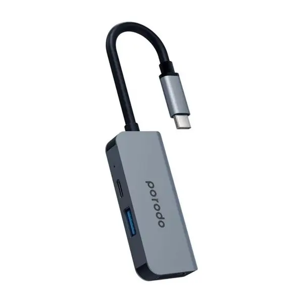 هاب 3 پورت USB-C پرودو مدل GY87W -