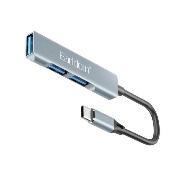 هاب 3 پورت USB Type-C ارلدام مدل ET-HUB10