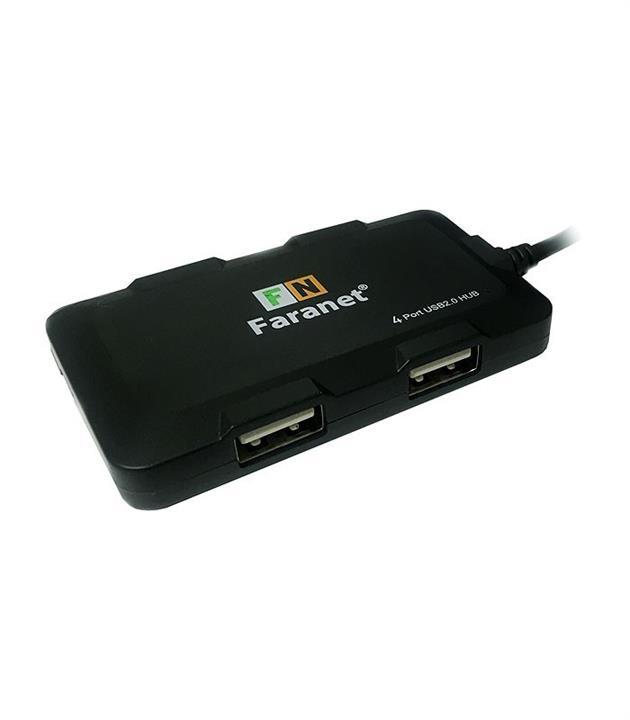هاب 4 پورت 0.2 USB فرانت Faranet مدل FN-U2H406 FARANET USB 2.0 Hub, 4 Port / FNU2H406