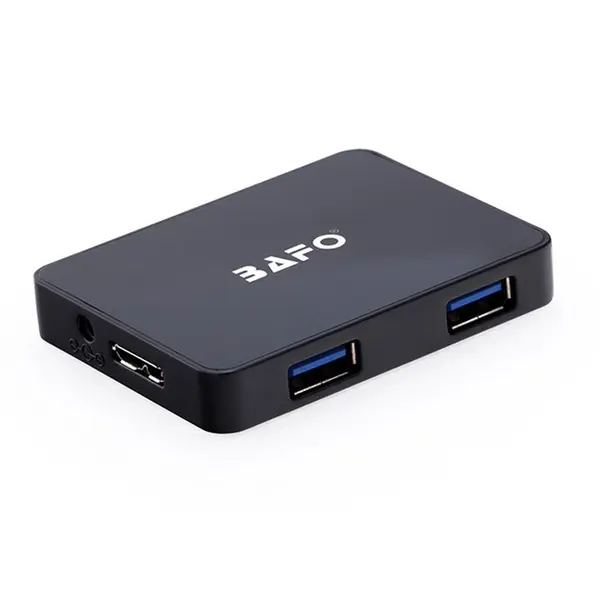 هاب یو اس بی 4 پورت بافو BAFO 4 Port SuperSpeed USB 3.0 HUB BF-H304