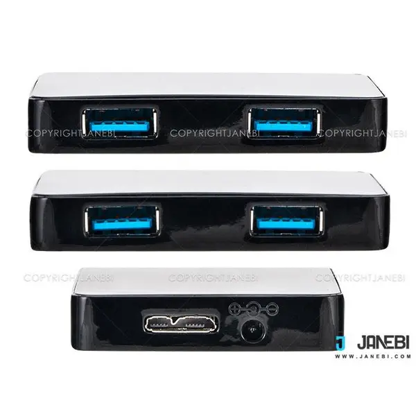 هاب یو اس بی 4 پورت بافو BAFO 4 Port SuperSpeed USB 3.0 HUB BF-H304