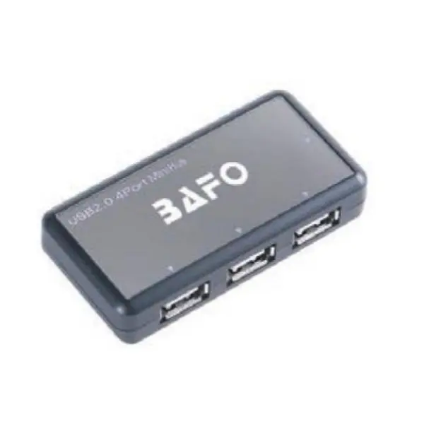 هاب یو اس بی 4 پورت بافو BAFO USB 2.0 HUB W/Power Adapter BF-H302 BAFO USB 2.0 HUB W/Power Adapter BF-H302