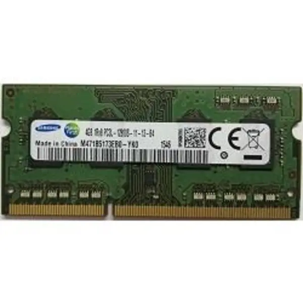 رم لپ تاپ سامسونگ 4 گیگابایت DDR3 با فرکانس 1600 SAMSUNG 4GB PC3L-12800S SoDimm Notebook RAM Memory Module M471B5173QH0