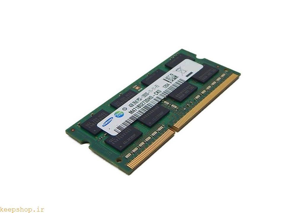 رم لپ تاپ سامسونگ 4 گیگابایت DDR3 با فرکانس 1600 مگاهرتز Samsung PC3-12800 DDR3 4GB 1600MHz Laptop Memory