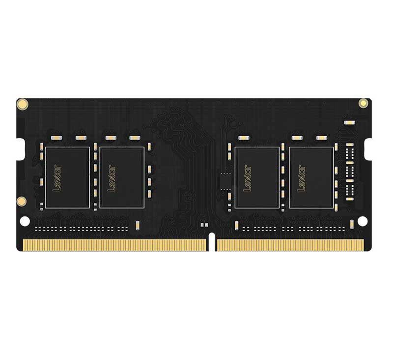 رم لپ تاپ 4 گیگابایت DDR4 تک کاناله (2400) 2666 مگاهرتز LEXAR مدل LD4AS004G-H2666G Lexar SODIMM 4G 2666MHz CL19 DDR4 Memory