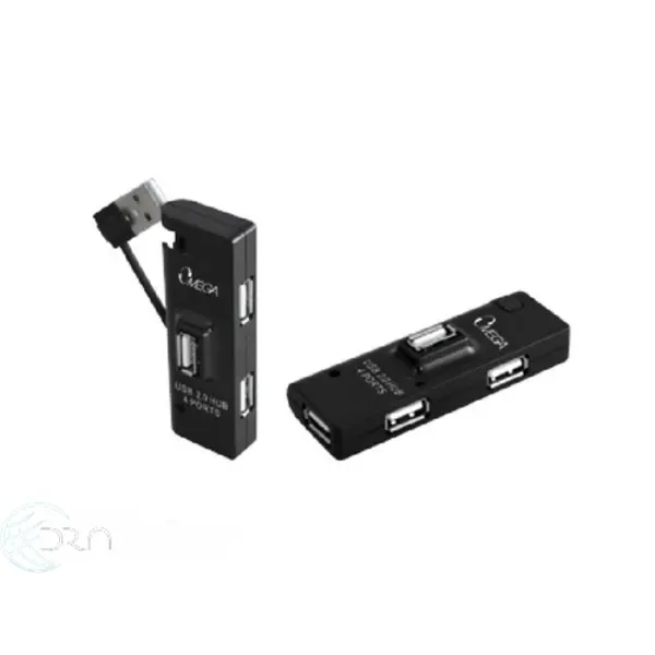 هاب یو اس بی 4 پورت امگا Omega USM224-1 4 Port USB 2.0 Hub