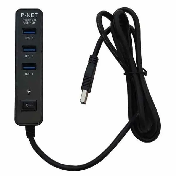 هاب یو اس بی 4 پورت پی نت مدل P-221 هاب یو اس بی 4 پورت پی نت مدل P-221 - 3
